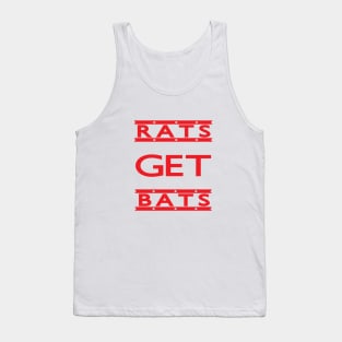 Rats Get Bats Tank Top